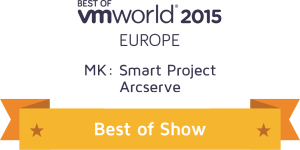 Arcserve - award 1015 Best of show
