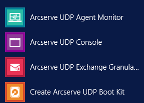Создание загрузочного носителя компьютера в Arcserve UDP