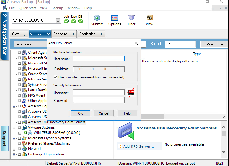 интеграция arcserve udp и arcserve backup